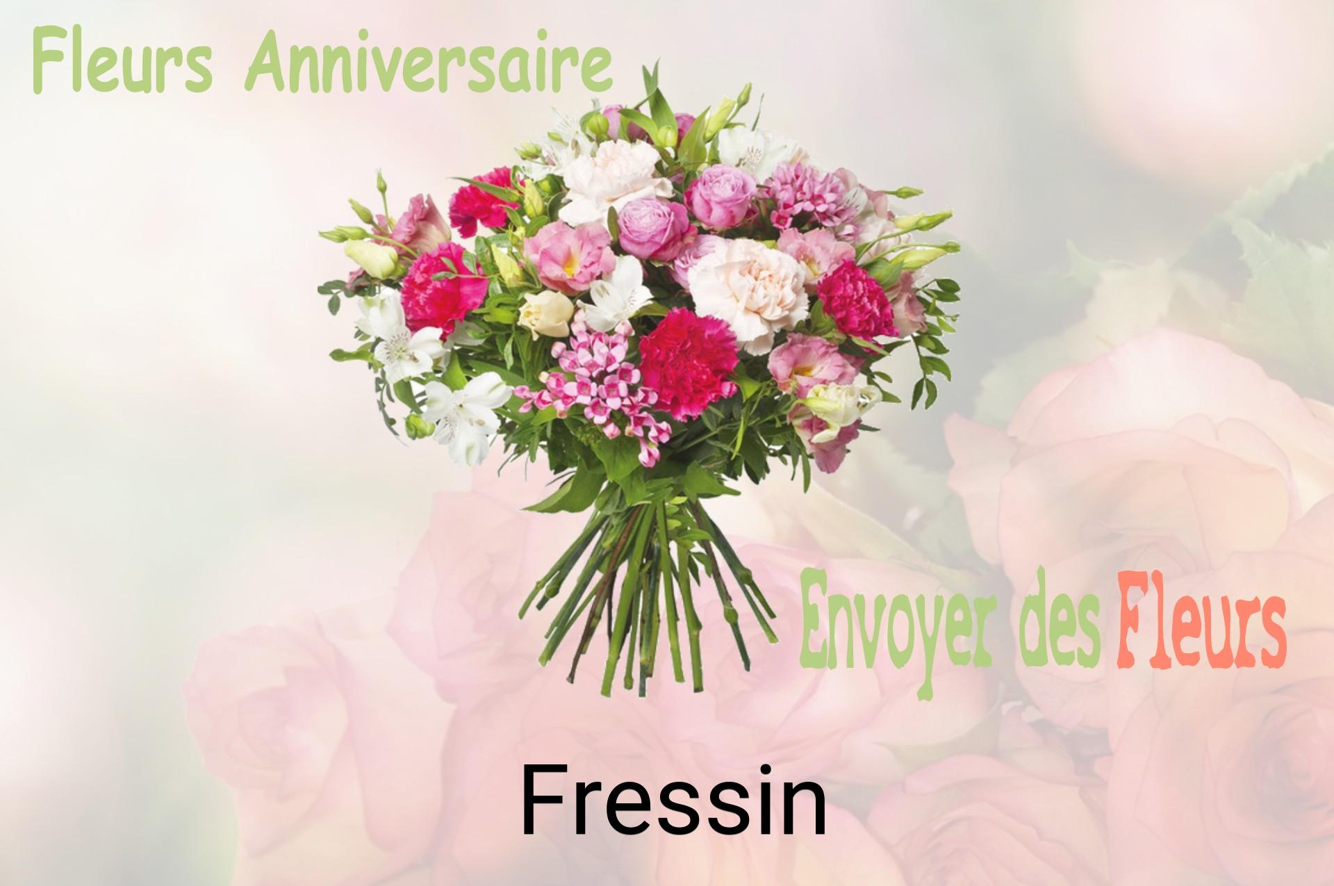 Bouquet de fleurs d’anniversaire livré à Fressin